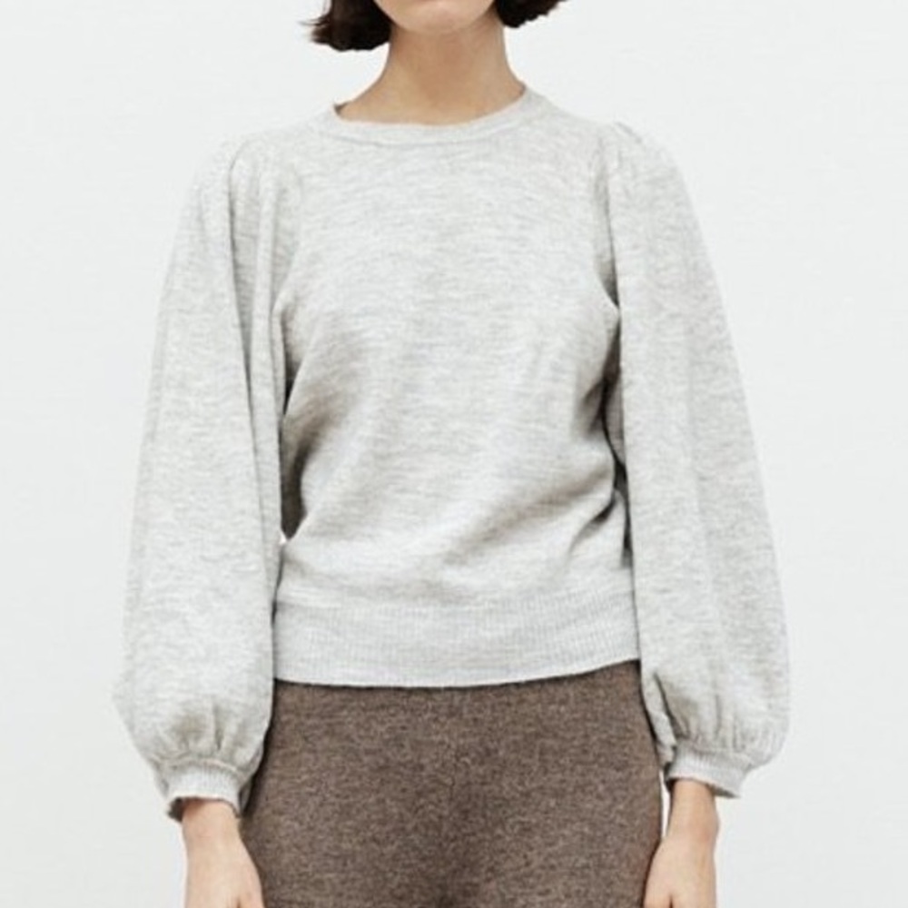 Grade & Gather Puff Shoulder Sweater
